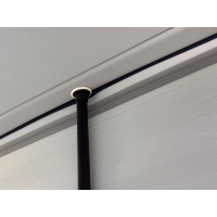 Support bar for pop-up roof