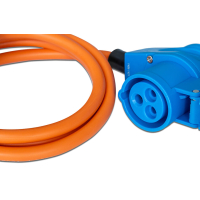 CEE angle coupling to Schuko plug CEE